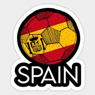 Soccer Spain team gift t-shirt Sticker